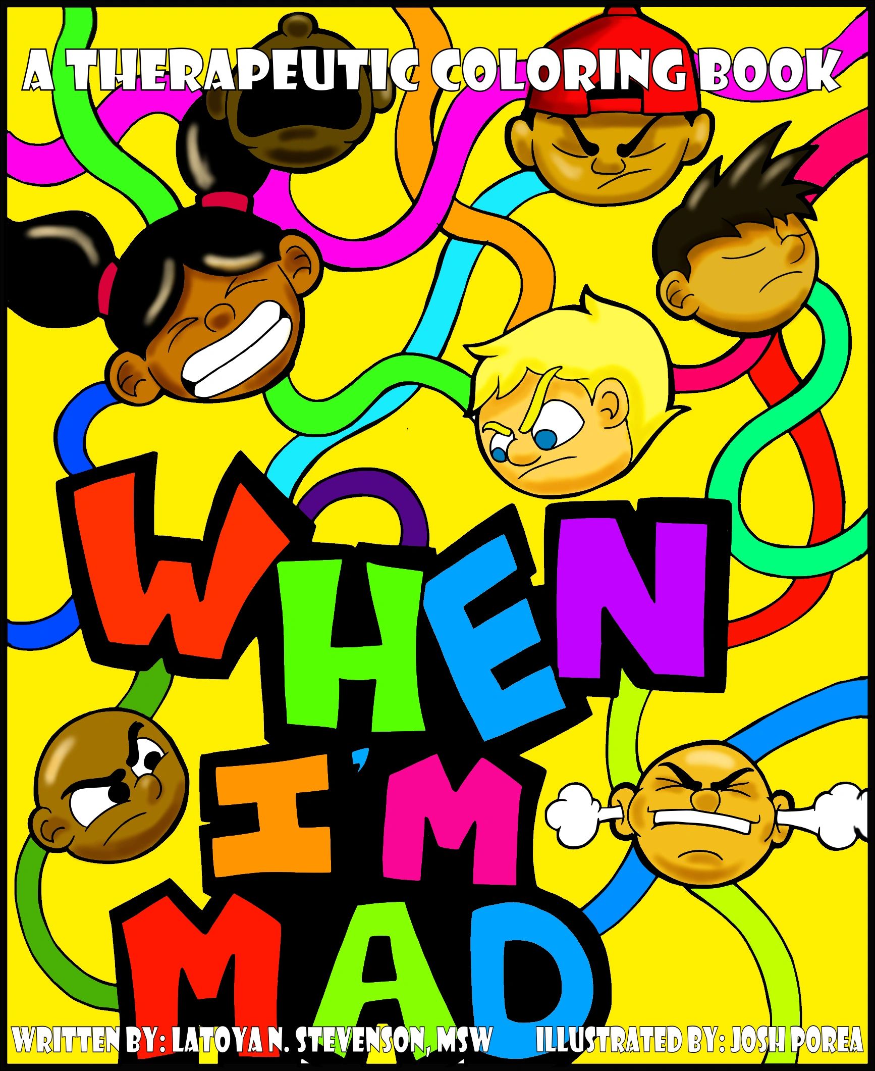 Shop | "When I'm Mad" Therapeutic Coloring Book